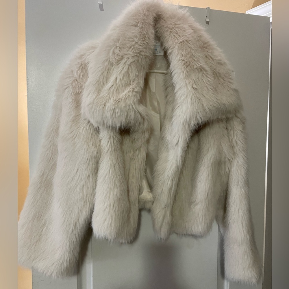 Side Medium cream Faux Fur 💎